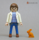 Rabbit Small Orange Sitting