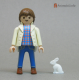 Rabbit Small White Sitting