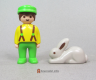 Junior Rabbit Grey
