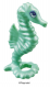 Seahorse Giant Green 3
