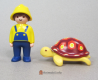 Sea Turtle 123 Red