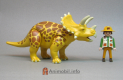 Triceratops 1 Yellow