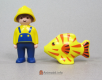 Junior Tropical Fish Yellow Tiger