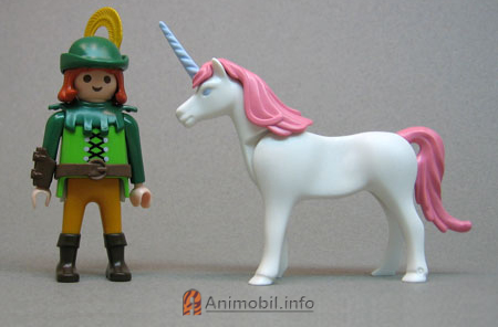 Unicorn White with Pink Mane